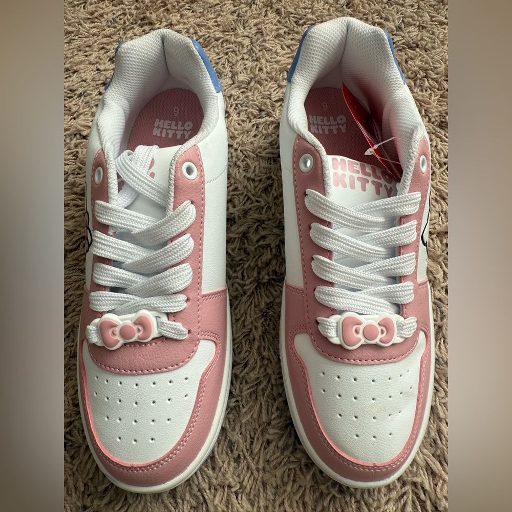 Hello Kitty Women's Sneakers Dirt Stain On Back Ankle Part Of Shoe Size: 9